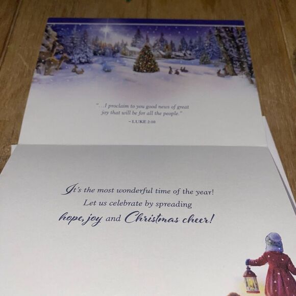 Sisters of Francis of Assisi Silent Night Blessing Gift Christmas Greetings Card - Picture 3 of 7